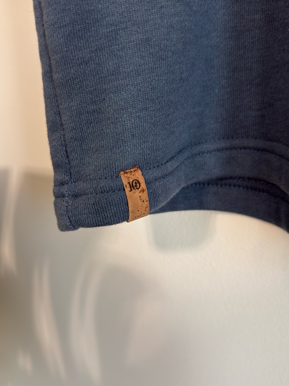 Tentree 1/4 Zip Fleece Oversized Dress Womens Small Vintage Blue - Picture 4 of 12